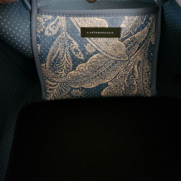 Anthropologie Tapestry Print Tote with Matching Wallet - Picture 9 of 9